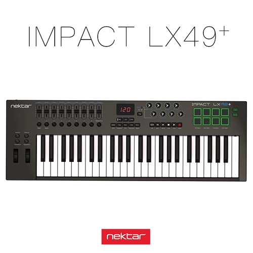Nektar IMPACT LX+ 25 49 61 88 MIDI -клавиатура Электронное расположение электронное производство Электронное производство