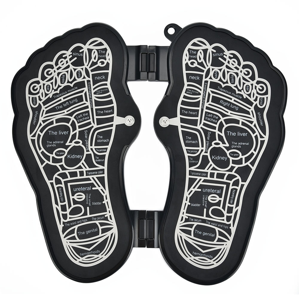 Electric Foot Massager Pad Foldable Foot Massage Mat Feet Mu