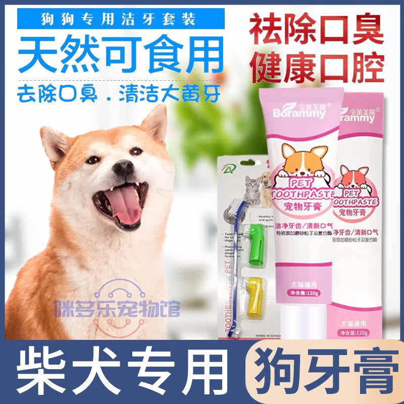 SZaidog special pet pooch for toothbrushing with toothbrushes toothpaste cleaning dentistry with small and medium canine teeth