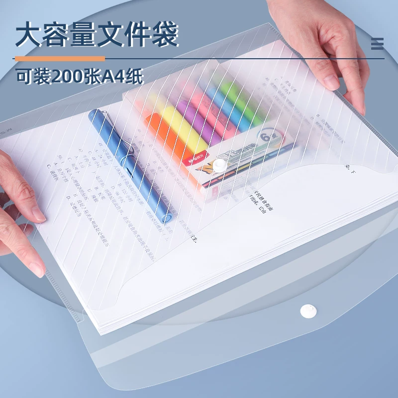 Files bag for folders, capacious waterproof storage bag for documents