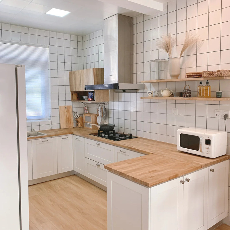 Colang Nordic small white tile kitchen tile tile tile toilet wall tile tile toilet 300x600