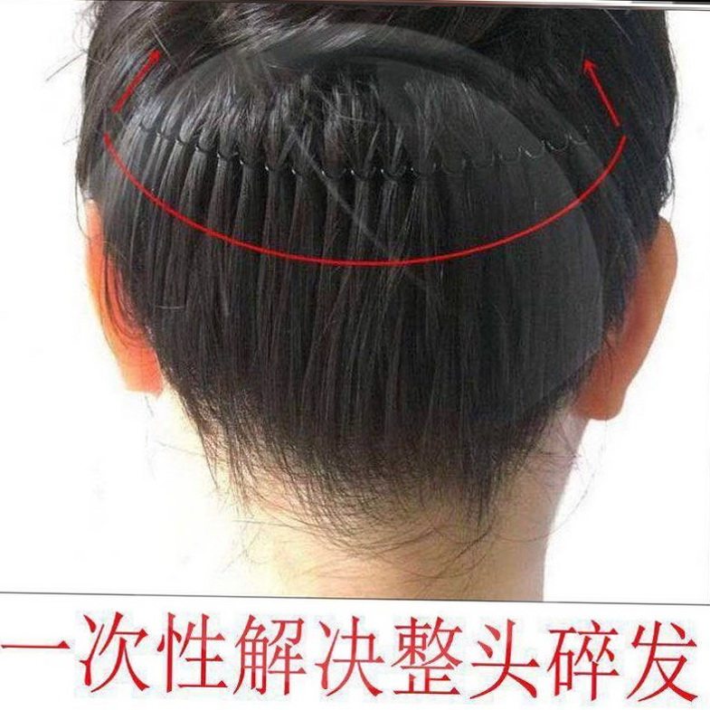 Steel wire hair comb Hair Dresser Hairpin Hairpin Hairpin Hairpin Hairpin Hairpin Hairpin front hair insert comb black