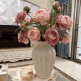 Симуляция цветок 3 масляная живопись пион фальшивый цветок