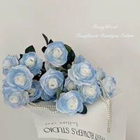 Палец ощущение розы сломано ледяной синий 5