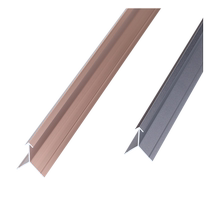 Dianjue Pavilion edge strips sun corner decorative strips aluminum alloy wall panel I-shaped line closing 9mm facing edge 12mm