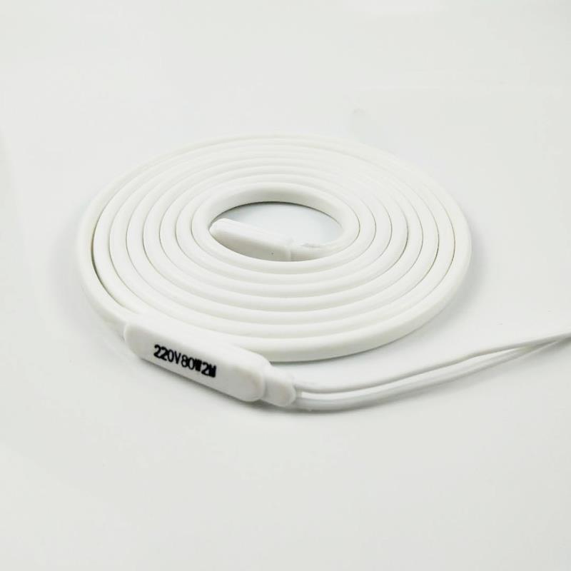 Cold storage drain pipe Electric heating with silicone heating wire Fan frost heating wire Sewer antifreeze waterproof pipe
