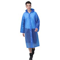 Outdoor hiking mens thickening raincoat in riot gear