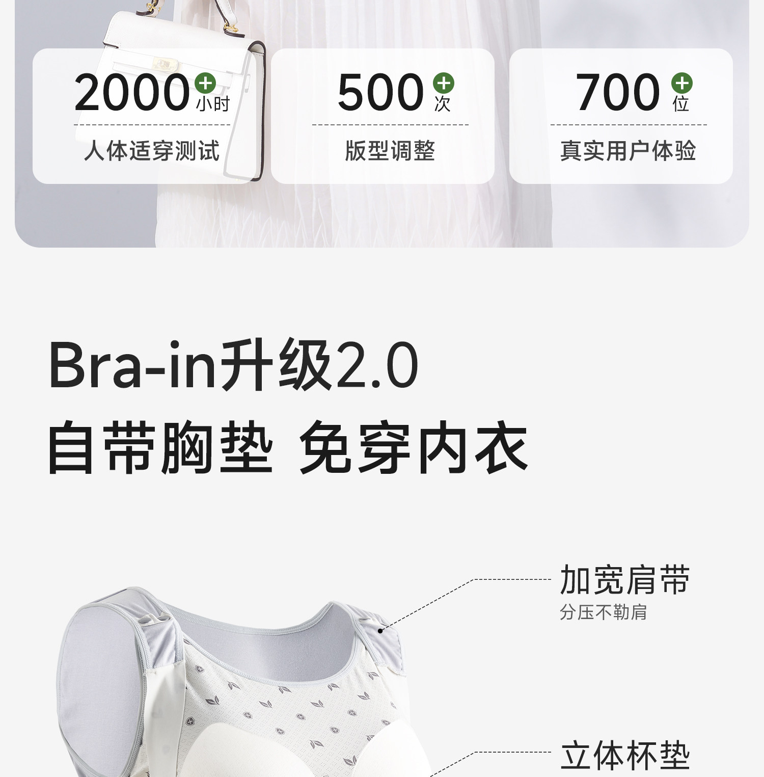 哺乳背心吊带睡衣夏季薄款产后喂奶专用免穿内衣文胸可外出哺乳衣 — 9