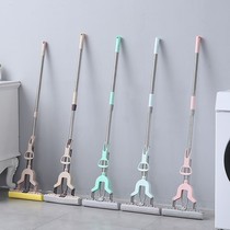Free Hand Wash Sponge Mop Water Suction Home Slop Mop Stainless Steel Telescopic Folio Squeeze Water Mop Dry And Wet