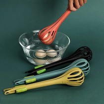 Versatile home kitchen Egg Whiter Stir Stick Food Bread Clip Three-in-one Manual Scoop-up Nip Egg Grab Spoon