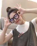 Zhao Lusi, те же самые черные рамки, корейские черные очки, Ян Пингуанг, Стакан миопий