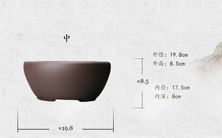 Title 2, Ljubičasta saksija od peska, jednostavna elegan...