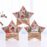 Рождественский брендовый деревянный декор, ювелирное украшение, подарок на день рождения