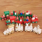 Креативный рождественский поезд, деревянный детский защитный амулет, игрушка, рождественский подарок, подарок на день рождения, «сделай сам»