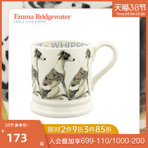 Emma Bridgewater Weibtdog Marke Cup Home Glazed Painted Ceramic Pet Mark Cup