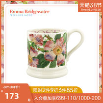 Emma Bridgewater Wildflowers Verge Cup Home Glazed Painted Ceramic Flowers Mark Cup Bag tax