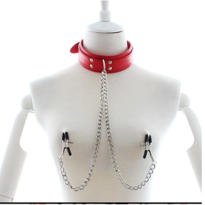 Alternative sex metal collar collar online shop sex goods temptation stainless steel nipple clip
