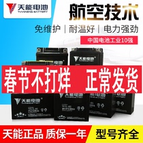 Sky-energy motorcycle battery 12V universal maintenance-free curve 125 scooter 7A9A dry battery battery battery battery