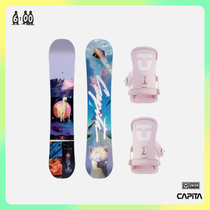 Six points snow furniture 21-22 new CAPITA female board Goat Hump Board New Hand Snowboard All-round Board Veneer Fixer