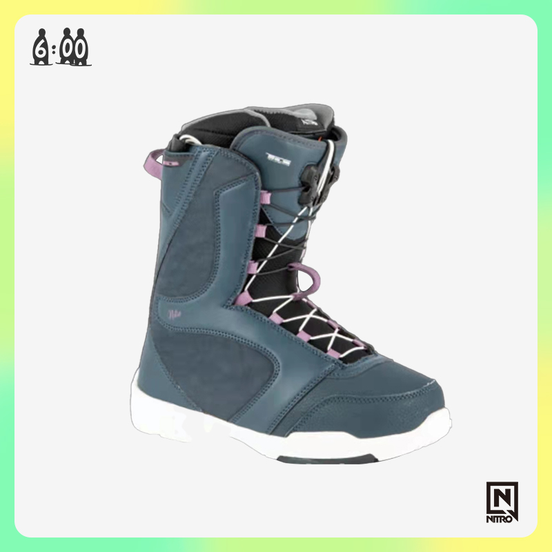 Six Points Snow Furniture 21-22 NITRO FLORA TLS Women Snow Boot Veneer Ski Shoes Nijo New Handski Boots