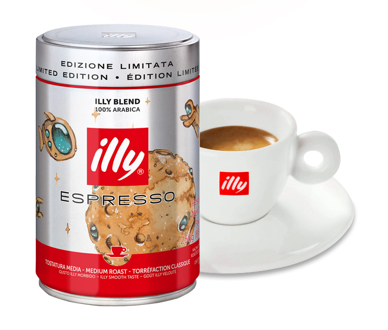 临期好价 意大利进口 illy纯黑咖啡 250g/罐 中度烘焙 图2