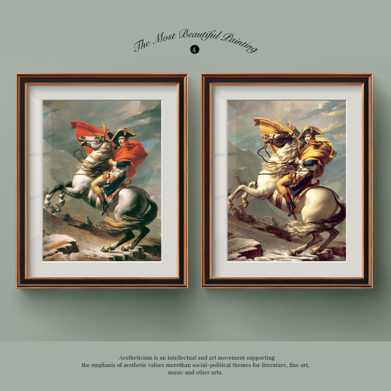 Napoleon's Coronation, Da Vinci's Painting, Oil Painting Reproduction, Celebrity Portrait, Decorative Painting, Hanging Painting, Historical Figure Art Painting