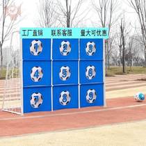 New nine-square grid football goal cloth fun sports meeting nine-square grid cloth 9-square grid shooting game training equipment