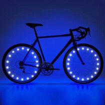 Phoenix childrens bicycle hot wheel wheel dead flying colorful light decoration mountain bike spoke Light LED warning light