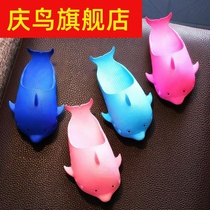 Children bathroom bath slippers girls doll non-slip bath 1 year old thin bottom little girl child boy Pool 2