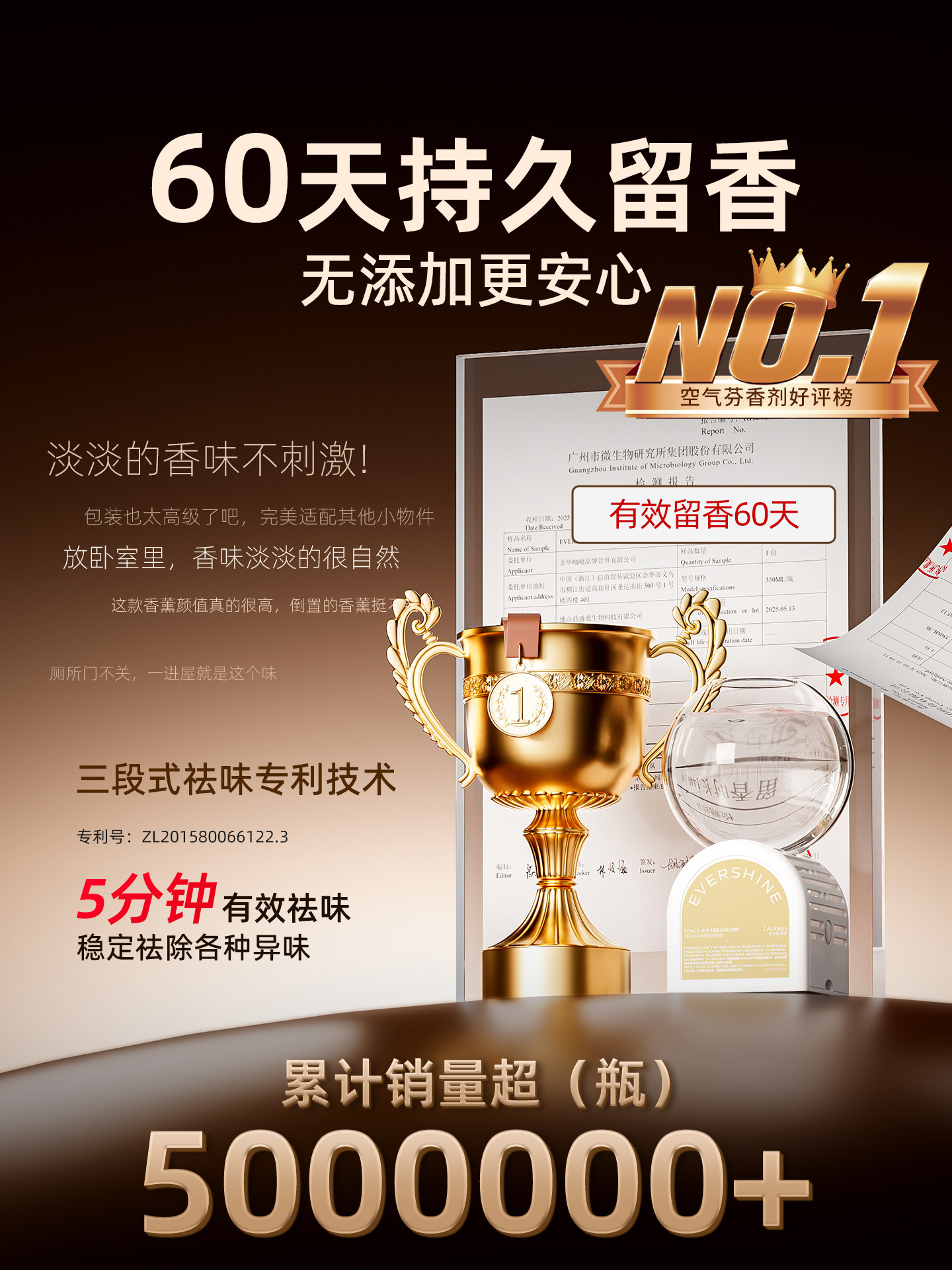 Sunny Day White Fragrance Indoor Long-Lasting Household Premium Fragrance Room Bedroom Bathroom Toilet Air Freshener