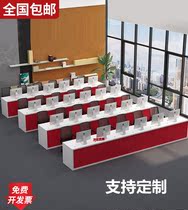 Company paint Reception desk Office desk Store cashier Training institution speaking desk Sales department information desk