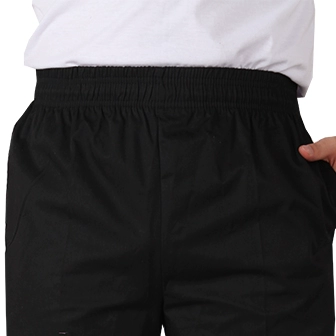 Брюки для шеф-повара, кухонные, столовые, рабочие брюки для официанта, кухонные эластичные, слегка эластичные черные рабочие брюки для шеф-повара, мужские