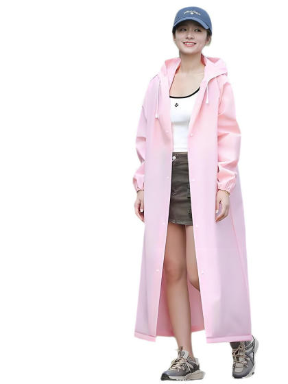 eva磨砂成人非一次性雨衣新款加厚长款轻便携式男女通用制定logo