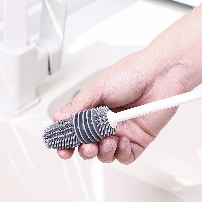Washing cup No dead angle Long handle slit Hard wool bottle brush cleaning brush cleaning water glass insulated cup brush