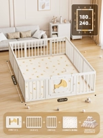 [XPE-подушка толщиной 2 см + набор ограждений] Лунный забор 180*240 [50 бесплатных океанских шаров + увеличенная стабильная пряжка] -