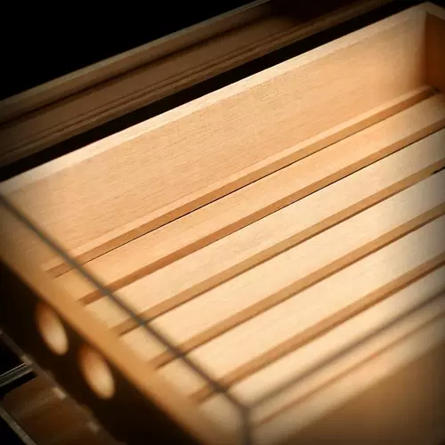 Кубинская сигарная увлажняющая коробка Постоянная температурная постоянная влажная сигара Увлажняющая коробка Приватная настраиваемая печать Профессиональный спирт коробка