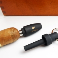 Черная сигарный буровой нож/модель входа