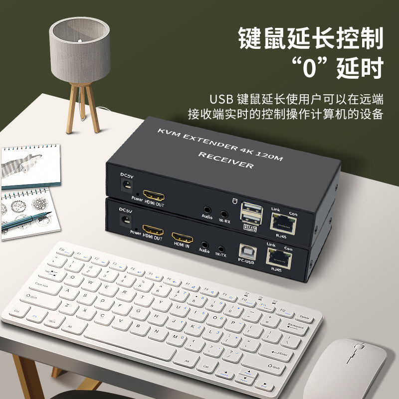 网线传输新体验，BOWU 4K HDMI延长器🌟🔧-网络延长器-淘宝好物网