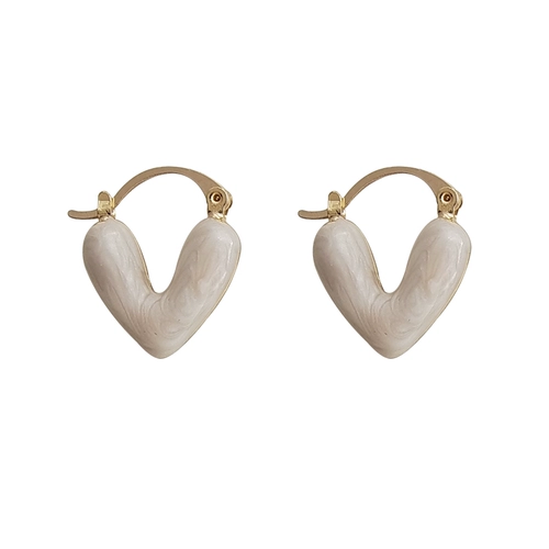 觅韩 Летние свежие небольшие дизайнерские серьги