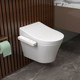 TOTO wall-mounted smart toilet in-wall D-type widened wall row suspended line hidden toilet CW553EB