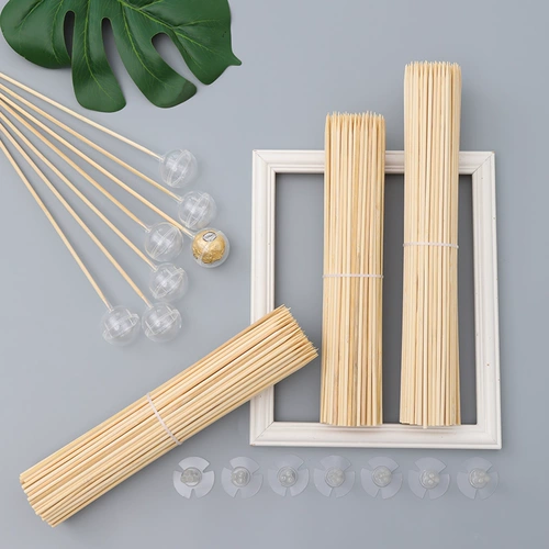 Лоллипоп Цветочный бамбук закусочный цветочный материал материал цветочный арт ручной цветок цветочный бамбук