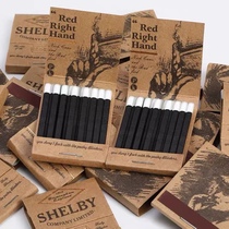 Razor Party bloody gangster match match creative personality retro match disposable match box