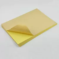 А4 кожаная бумага не -глупого клея 80 грамм A4 не -глупого клея пустой крафт -бумага без сухого клея/сумки