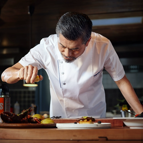 真耀 2022 Лето Новый шеф-повар Работа для мужчин.