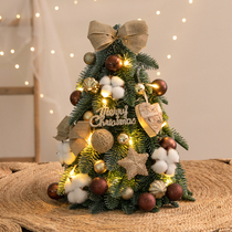 Christmas tree 2024 new Nobelson small desktop home decoration ornaments ins style simulation encryption creative