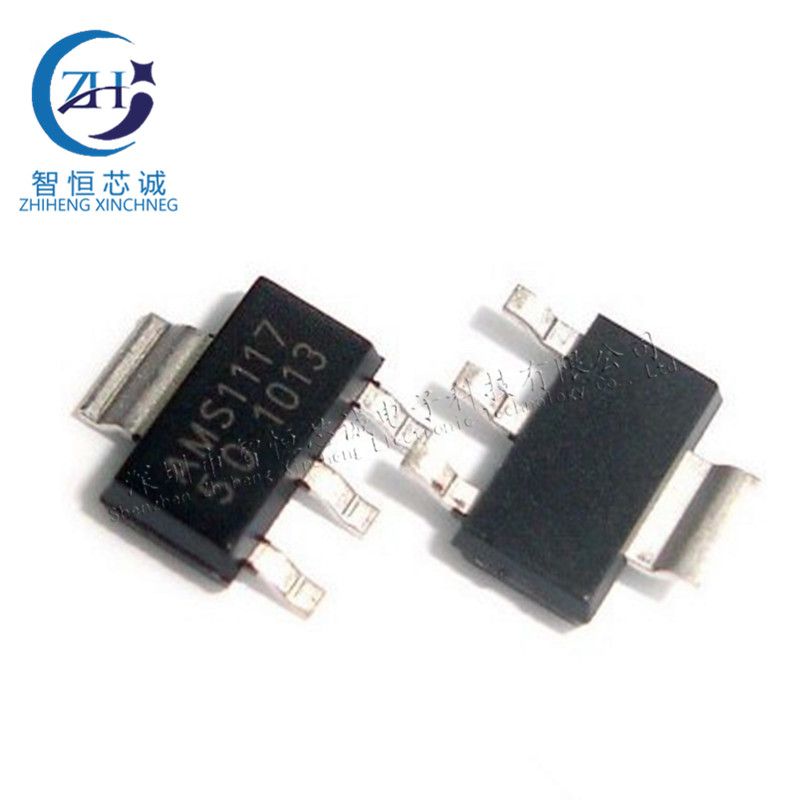 New original AMS1117-5 0 power IC step-down IC linear regulator LDO patch SOT-223