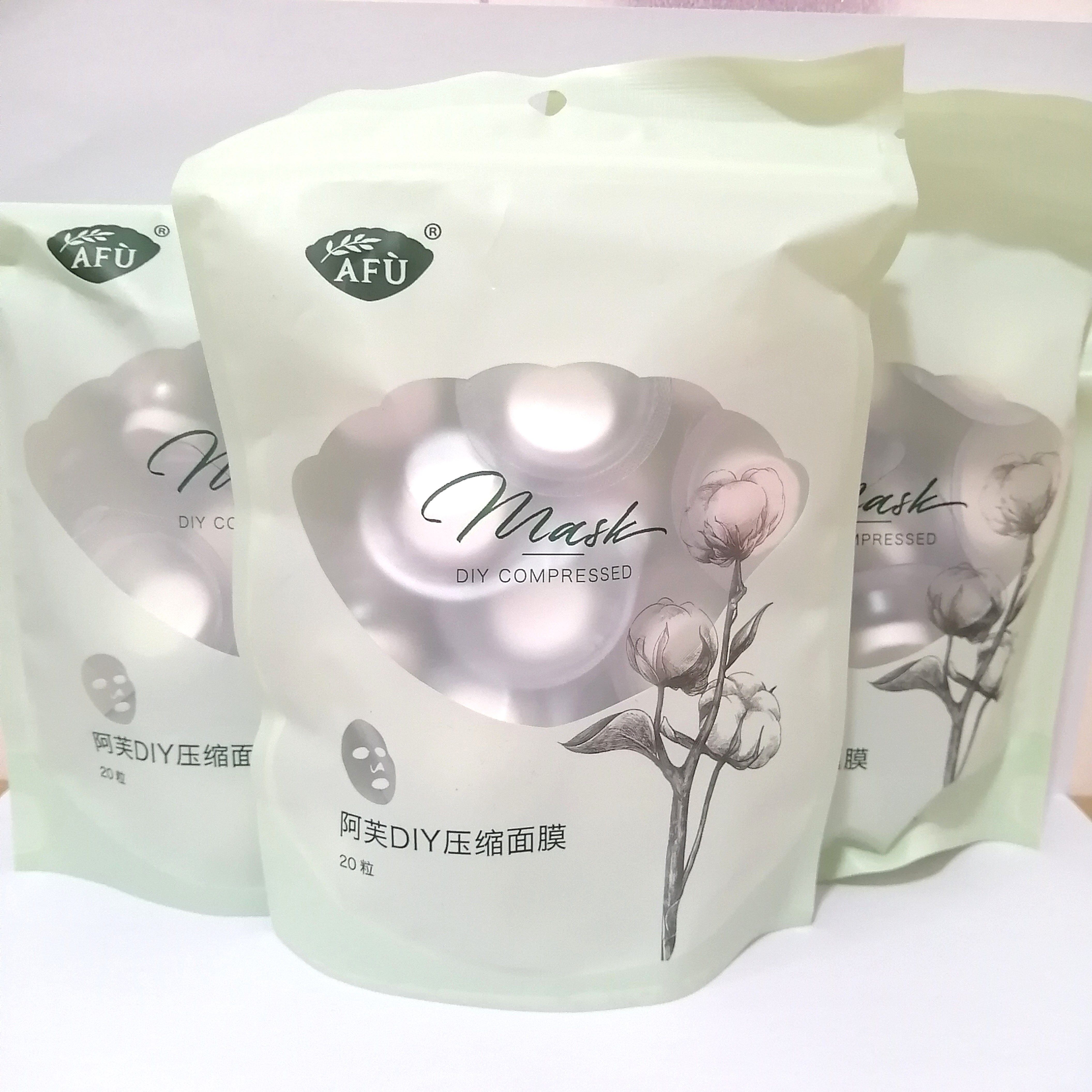 Compressed mask soaking box candy type compressed silk mask jelly mask disposable portable beauty salon women