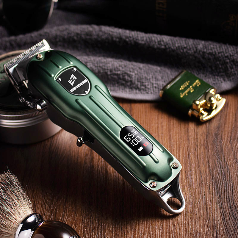 Emerald green electric hair clipper hairdresser professional hair salon oil head hair clipper hairdresser shop special hairdresser artifact cut by yourself