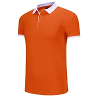 [Нашивной воротник] Оранжевый белый воротник