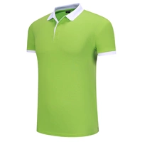 [Нашивной воротник] зеленый белый